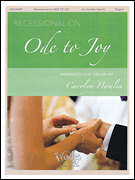 Recessional on Ode to Joy Organ sheet music cover